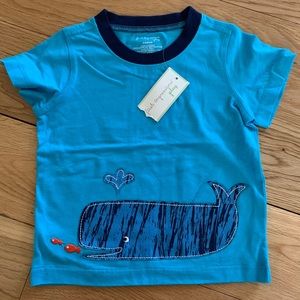 BNWT First Impressions Whale T-shirt